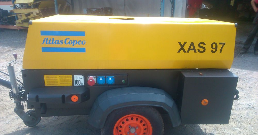 Kompresor Atlas Copco Atlas copco XAS 97 2015 Kompresor sprężarka śrubowa+ agregat prądotwórczy 12KVA - Air compressor: picture 1 Kompresor Atlas Copco Atlas copco XAS 97 2015 Kompresor sprężarka śrubowa+ agregat prądotwórczy 12KVA - Air compressor: picture 1