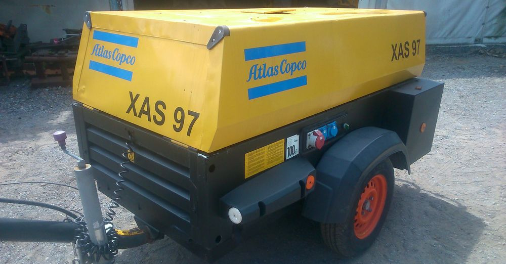 Kompresor Atlas Copco Atlas copco XAS 97 2015 Kompresor sprężarka śrubowa+ agregat prądotwórczy 12KVA - Air compressor: picture 2 Kompresor Atlas Copco Atlas copco XAS 97 2015 Kompresor sprężarka śrubowa+ agregat prądotwórczy 12KVA - Air compressor: picture 2