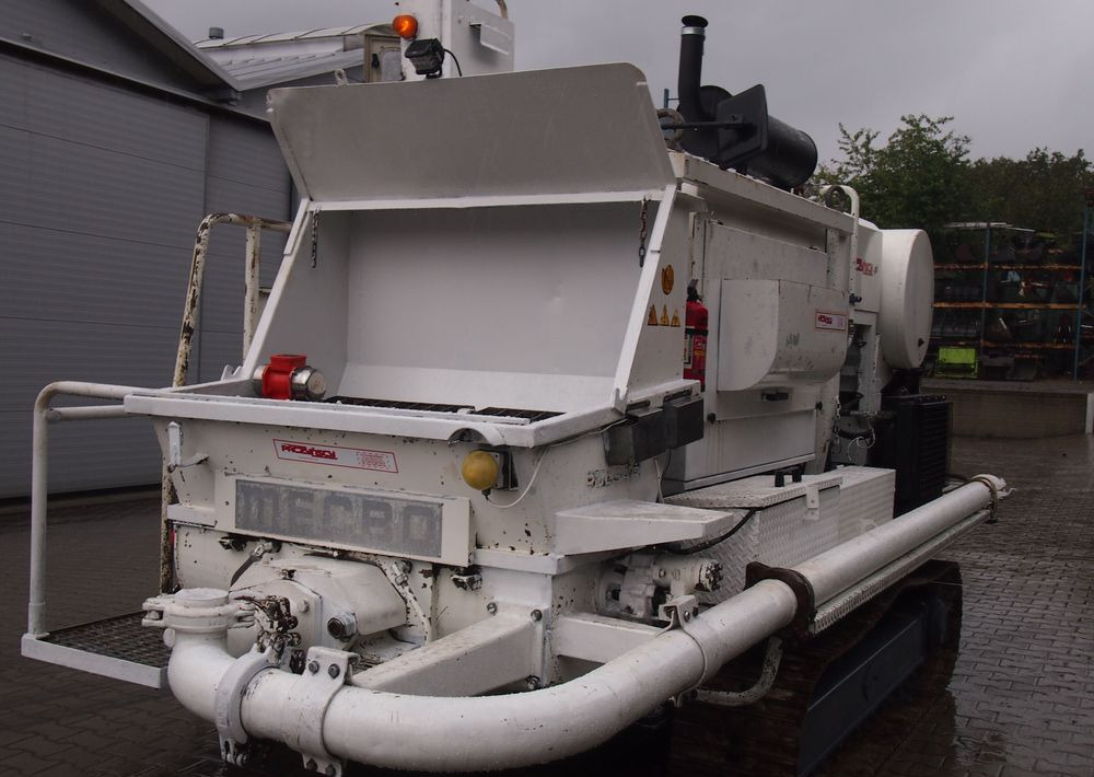 Pompa do betonu Mecbo Cartrack P4,65 APV 70bar 2009 Pompa do betonu MECBO P4,65 na gąsienicach - Stationary concrete pump: picture 2 Pompa do betonu Mecbo Cartrack P4,65 APV 70bar 2009 Pompa do betonu MECBO P4,65 na gąsienicach - Stationary concrete pump: picture 2