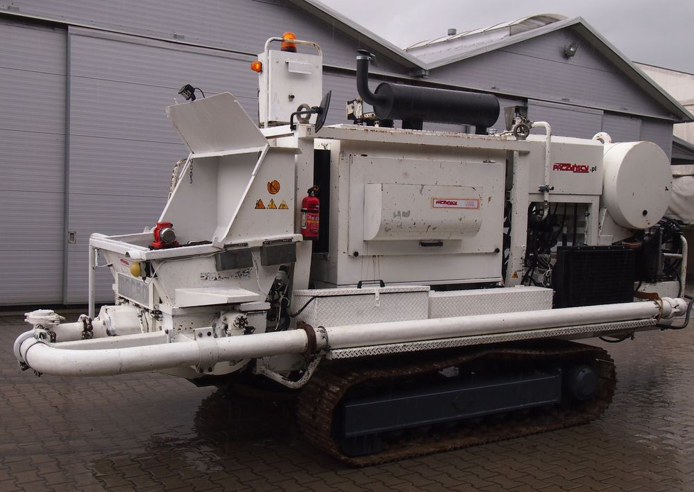 Pompa do betonu Mecbo Cartrack P4.65 APV/DI 2009 Pompa do betonu MECBO P4,65 2009r - Stationary concrete pump: picture 2 Pompa do betonu Mecbo Cartrack P4.65 APV/DI 2009 Pompa do betonu MECBO P4,65 2009r - Stationary concrete pump: picture 2