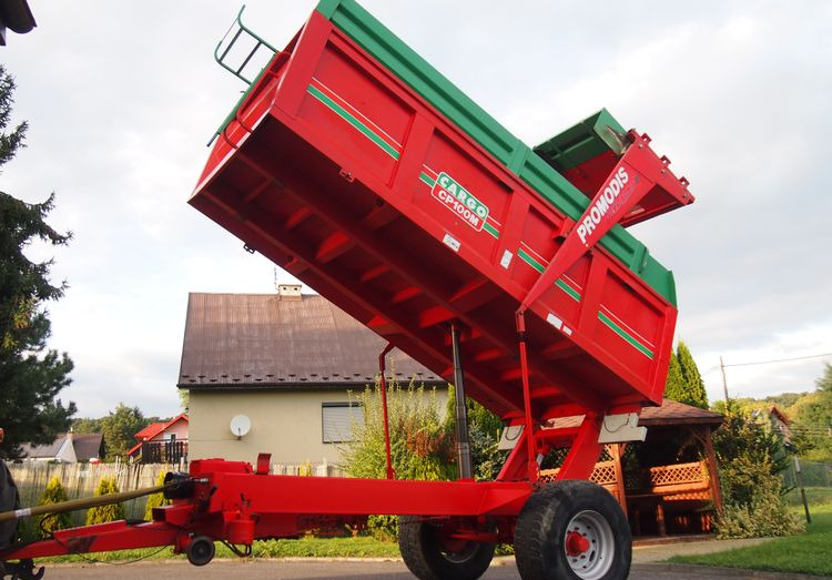 Farm tipping trailer/ Dumper Przyczepa Cargo CP100M 2000 Przyczepa rolnicze wywrotka CARGO: picture 18