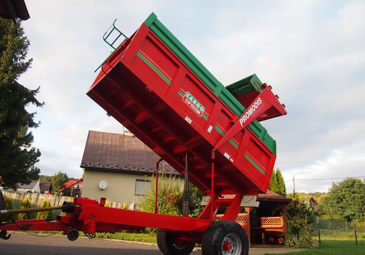 Farm tipping trailer/ Dumper Przyczepa Cargo CP100M 2000 Przyczepa rolnicze wywrotka CARGO: picture 15