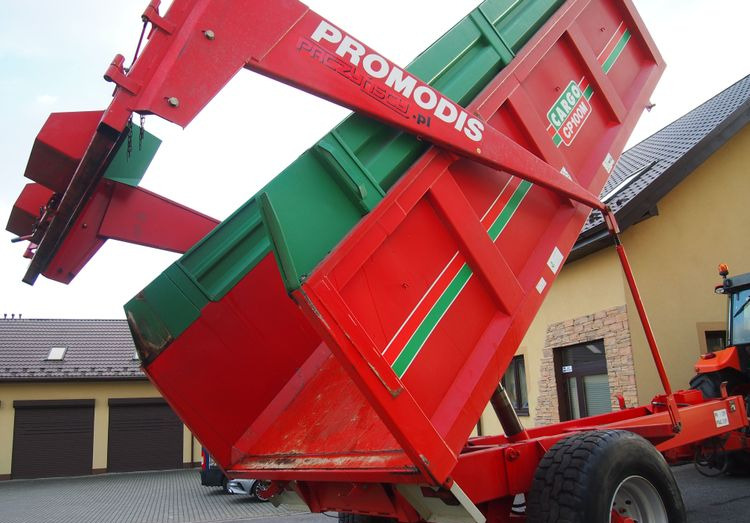 Farm tipping trailer/ Dumper Przyczepa Cargo CP100M 2000 Przyczepa rolnicze wywrotka CARGO: picture 19