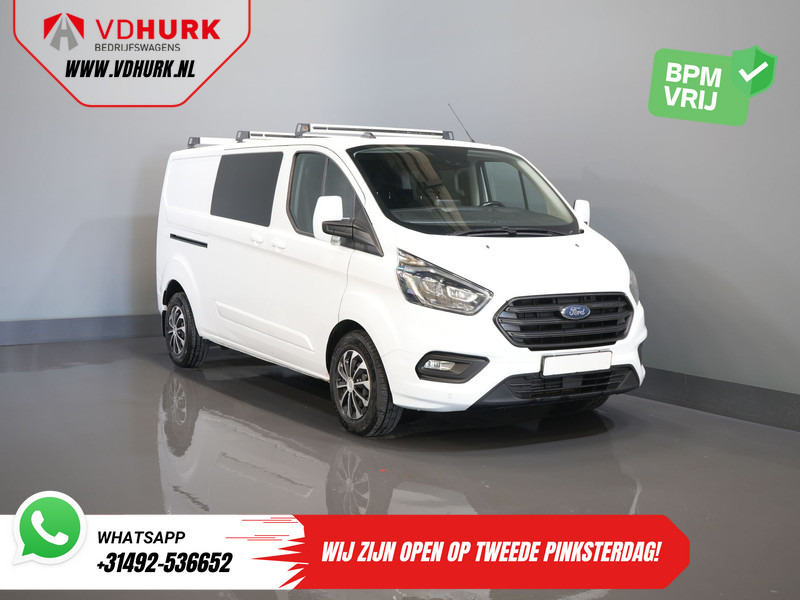 Ford Transit Custom 2.0 TDCI 170 pk Aut. L2 DC Dubbel Cabine BPM VRIJ Bi-Xenon/ 2x Schuifdeur/ Standkachel/ CarPlay/ Stoelverw./ Cruise/ Airco/ Trek - Panel van, Combi van: picture 1 Ford Transit Custom 2.0 TDCI 170 pk Aut. L2 DC Dubbel Cabine BPM VRIJ Bi-Xenon/ 2x Schuifdeur/ Standkachel/ CarPlay/ Stoelverw./ Cruise/ Airco/ Trek - Panel van, Combi van: picture 1