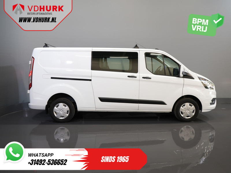 Small van, Combi van Ford Transit Custom 2.0 TDCI L2 Trend DC Dubbel Cabine BPM VRIJ! NL Auto/ Stoelverw./ Carplay/ 2.7t Trekverm./ Navi/ PDC/ Cruise: picture 11