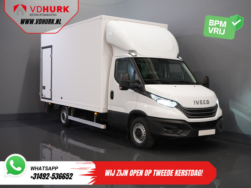 Iveco Daily 35S18HV 3.0 Aut. ZF BPM VRIJ! Bakwagen Laadklep/ Zijdeur/ LED/ Spoiler/ 3.5T trekverm./ Gev.Stoel/ Adapt.Cruise/ Navi/ Carplay/ - Box van: picture 1 Iveco Daily 35S18HV 3.0 Aut. ZF BPM VRIJ! Bakwagen Laadklep/ Zijdeur/ LED/ Spoiler/ 3.5T trekverm./ Gev.Stoel/ Adapt.Cruise/ Navi/ Carplay/ - Box van: picture 1
