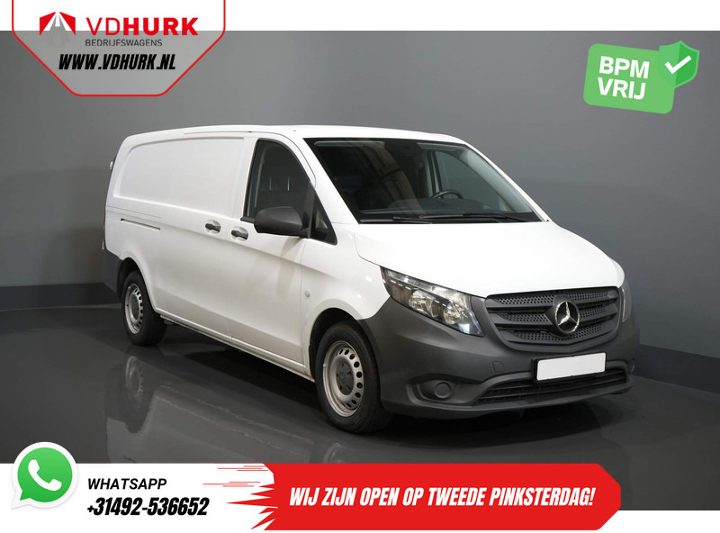 Mercedes-Benz Vito 114 CDI Aut. L3 343 XL EURO6 BPM VRIJ! Standverw./ Stoelverw./ Cruise/ Camera/ Airco - Panel van: picture 1 Mercedes-Benz Vito 114 CDI Aut. L3 343 XL EURO6 BPM VRIJ! Standverw./ Stoelverw./ Cruise/ Camera/ Airco - Panel van: picture 1
