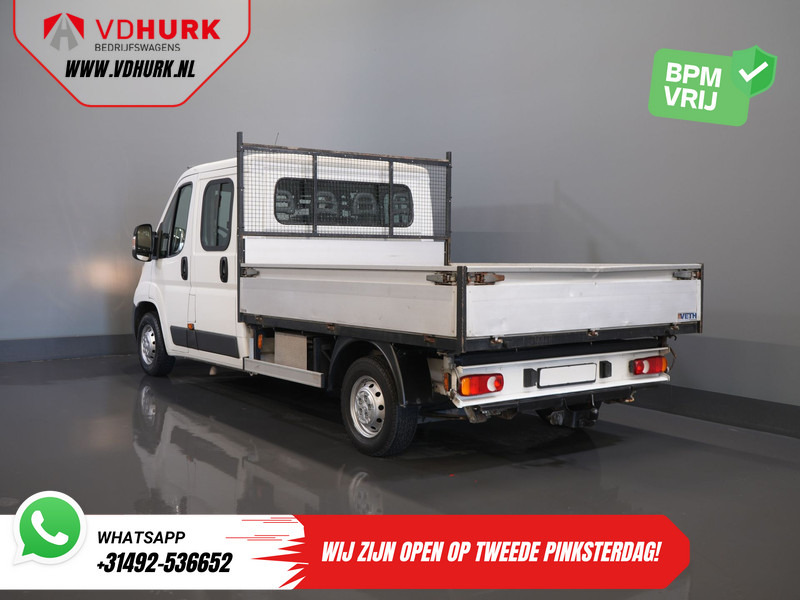 Peugeot Boxer 2.2 HDI 130 pk BPM VRIJ! DC Dubbel Cabine NL Auto/ Kipper/ Pick Up/ 7Pers./ 2.5t Trekverm./ Trekhaak / Airco - Tipper van, Combi van: picture 2 Peugeot Boxer 2.2 HDI 130 pk BPM VRIJ! DC Dubbel Cabine NL Auto/ Kipper/ Pick Up/ 7Pers./ 2.5t Trekverm./ Trekhaak / Airco - Tipper van, Combi van: picture 2