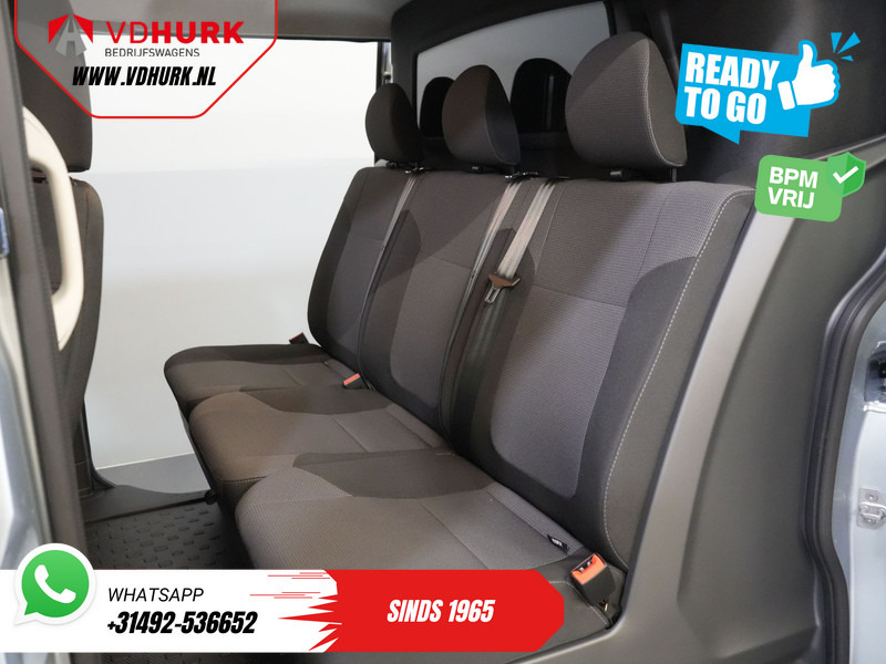 Small van, Combi van Renault Trafic 2.0 dCi 130 pk L2 BPM VRIJ! DC Dubbel Cabine LED/ 2xSchuifdeur/ Navi/ Carplay/ Camera/ PDC/ Cruise: picture 17