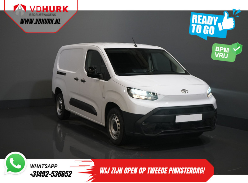 Toyota PROACE CITY 1.5 130 pk Aut. L2 BPM VRIJ! LED/ Virtual Cockpit/ 3 pers./ Carplay/ Camera/ Climate/ PDC/ Cruise - Panel van: picture 1 Toyota PROACE CITY 1.5 130 pk Aut. L2 BPM VRIJ! LED/ Virtual Cockpit/ 3 pers./ Carplay/ Camera/ Climate/ PDC/ Cruise - Panel van: picture 1