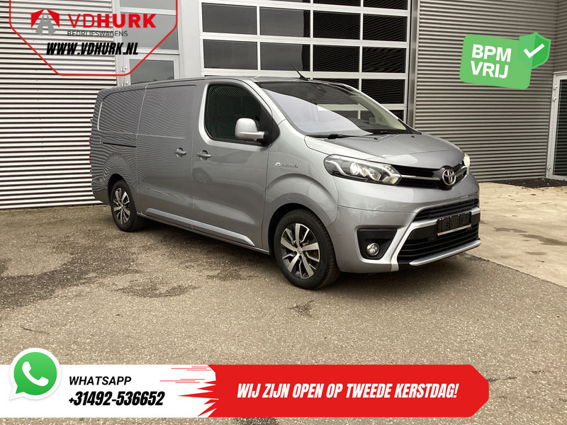 Toyota PROACE Electric Worker 75 kWh 330km WLTP L3 Snellader/ Xenon/ 2x Schuifdeur/ Head-Up/ Standkachel/ Stoelverw./ Carplay/ Climate/ Camera/ LMV - Panel van, Electric van: picture 1 Toyota PROACE Electric Worker 75 kWh 330km WLTP L3 Snellader/ Xenon/ 2x Schuifdeur/ Head-Up/ Standkachel/ Stoelverw./ Carplay/ Climate/ Camera/ LMV - Panel van, Electric van: picture 1