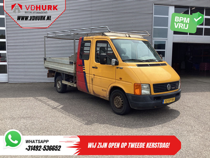 Volkswagen Lt 35 2.8 TDI 130 pk L3 DC Dubbel Cabine EXPORT ONLY Open laadbak 2.8t Trekverm./ 6 persoons/ Imperiaal/ Trekhaak/ 210x194x40 - Flatbed van, Combi van: picture 1 Volkswagen Lt 35 2.8 TDI 130 pk L3 DC Dubbel Cabine EXPORT ONLY Open laadbak 2.8t Trekverm./ 6 persoons/ Imperiaal/ Trekhaak/ 210x194x40 - Flatbed van, Combi van: picture 1