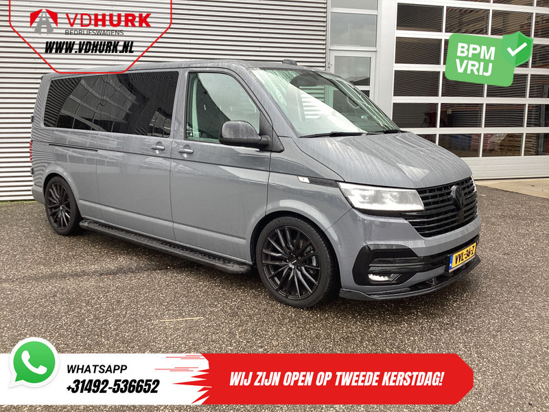 Volkswagen Transporter T6.1 2.0 TDI 150 pk DSG Aut. L2 DC Dubbel Cabine 6 Pers./ LED/ Leder/ Bilstein/ Alpine/ 20'' LMV/ Glasslook/ Alarm III/ Carplay/ - Small van, Combi van: picture 1 Volkswagen Transporter T6.1 2.0 TDI 150 pk DSG Aut. L2 DC Dubbel Cabine 6 Pers./ LED/ Leder/ Bilstein/ Alpine/ 20'' LMV/ Glasslook/ Alarm III/ Carplay/ - Small van, Combi van: picture 1