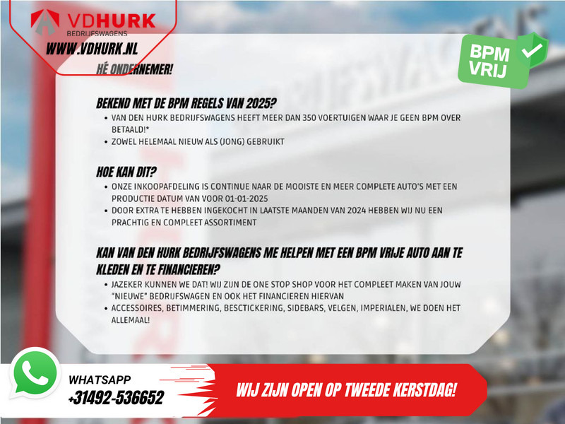 Small van, Combi van Volkswagen Transporter T6.1 2.0 TDI 150 pk DSG Aut. L2 DC Dubbel Cabine (DEMO) BPM VRIJ! Adapt. Cruise/ 2.5t Trekhaak/ NAVI/ Carplay/ PDC/ LMV/ Airco: picture 8