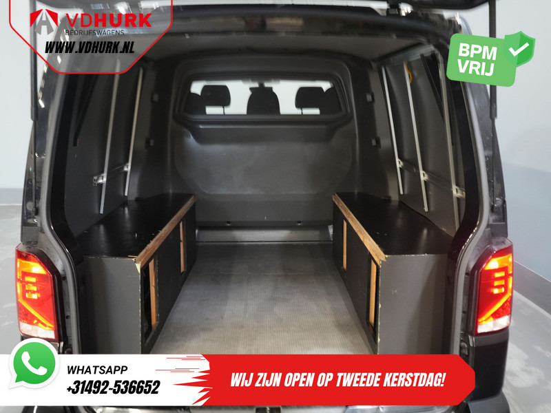 Small van, Combi van Volkswagen Transporter T6.1 2.0 TDI 150 pk DSG Aut. L2 DC Dubbel Cabine (DEMO) BPM VRIJ! Adapt. Cruise/ 2.5t Trekhaak/ NAVI/ Carplay/ PDC/ LMV/ Airco: picture 15