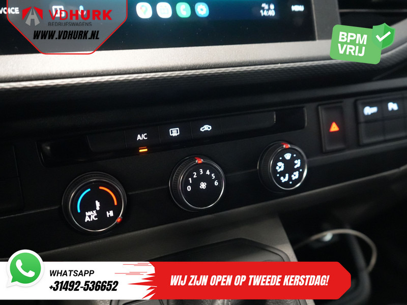 Small van, Combi van Volkswagen Transporter T6.1 2.0 TDI 150 pk DSG Aut. L2 DC Dubbel Cabine (DEMO) BPM VRIJ! Adapt. Cruise/ 2.5t Trekhaak/ NAVI/ Carplay/ PDC/ LMV/ Airco: picture 20