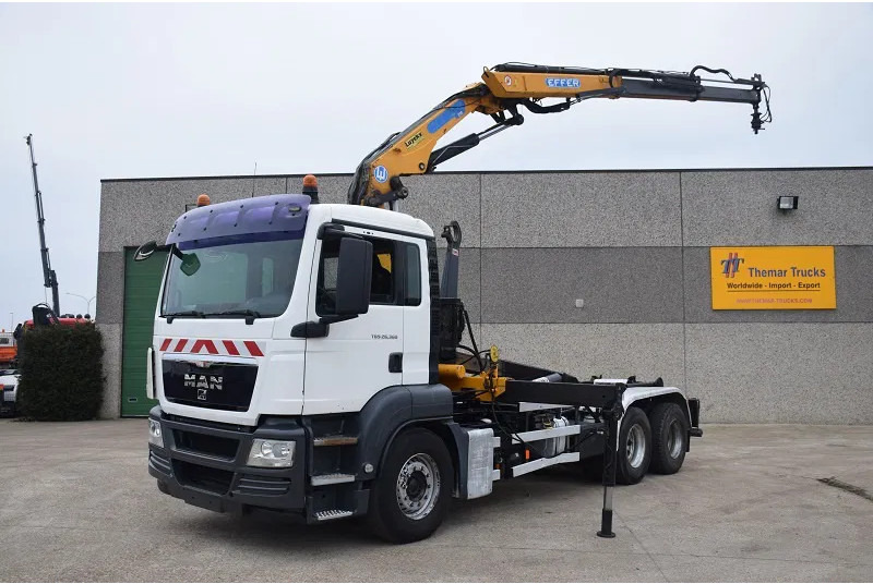 MAN TGS 26.360 - Hook lift truck, Crane truck: picture 2 MAN TGS 26.360 - Hook lift truck, Crane truck: picture 2
