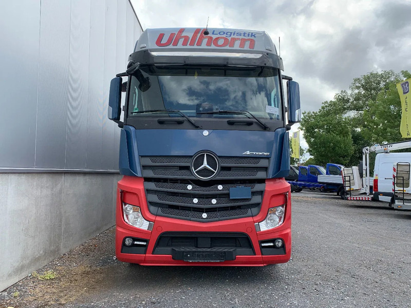 Mercedes-Benz Actros 2548 6X2 + Aanhanger*Palfinger crane*Cruise control*Airco* - Curtainsider truck, Crane truck: picture 3 Mercedes-Benz Actros 2548 6X2 + Aanhanger*Palfinger crane*Cruise control*Airco* - Curtainsider truck, Crane truck: picture 3