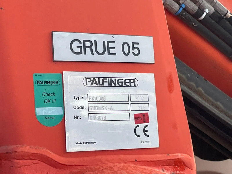Hook lift truck, Crane truck Mercedes-Benz Atego 1621 *Palfinger kraan*Containersysteem*luchtvering achteras*bluetooth: picture 9
