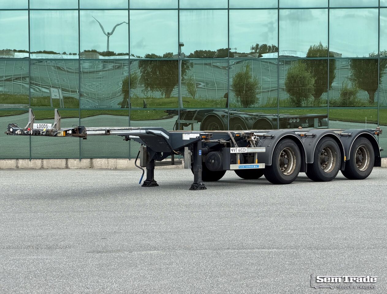 D-TEC VCC-01 FT-LS-S Front+Middle+Back Slider 20-40-45 FT. Lift Axle Holland-Trailer - Container transporter/ Swap body semi-trailer: picture 1 D-TEC VCC-01 FT-LS-S Front+Middle+Back Slider 20-40-45 FT. Lift Axle Holland-Trailer - Container transporter/ Swap body semi-trailer: picture 1