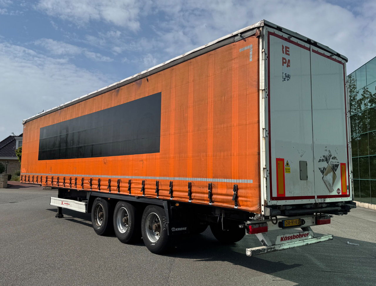 KAESSBOHRER Maxima Drum Brakes Sliding Roof NO Rust Galvanised Chassis TOP Condi - Curtainsider semi-trailer: picture 3 KAESSBOHRER Maxima Drum Brakes Sliding Roof NO Rust Galvanised Chassis TOP Condi - Curtainsider semi-trailer: picture 3