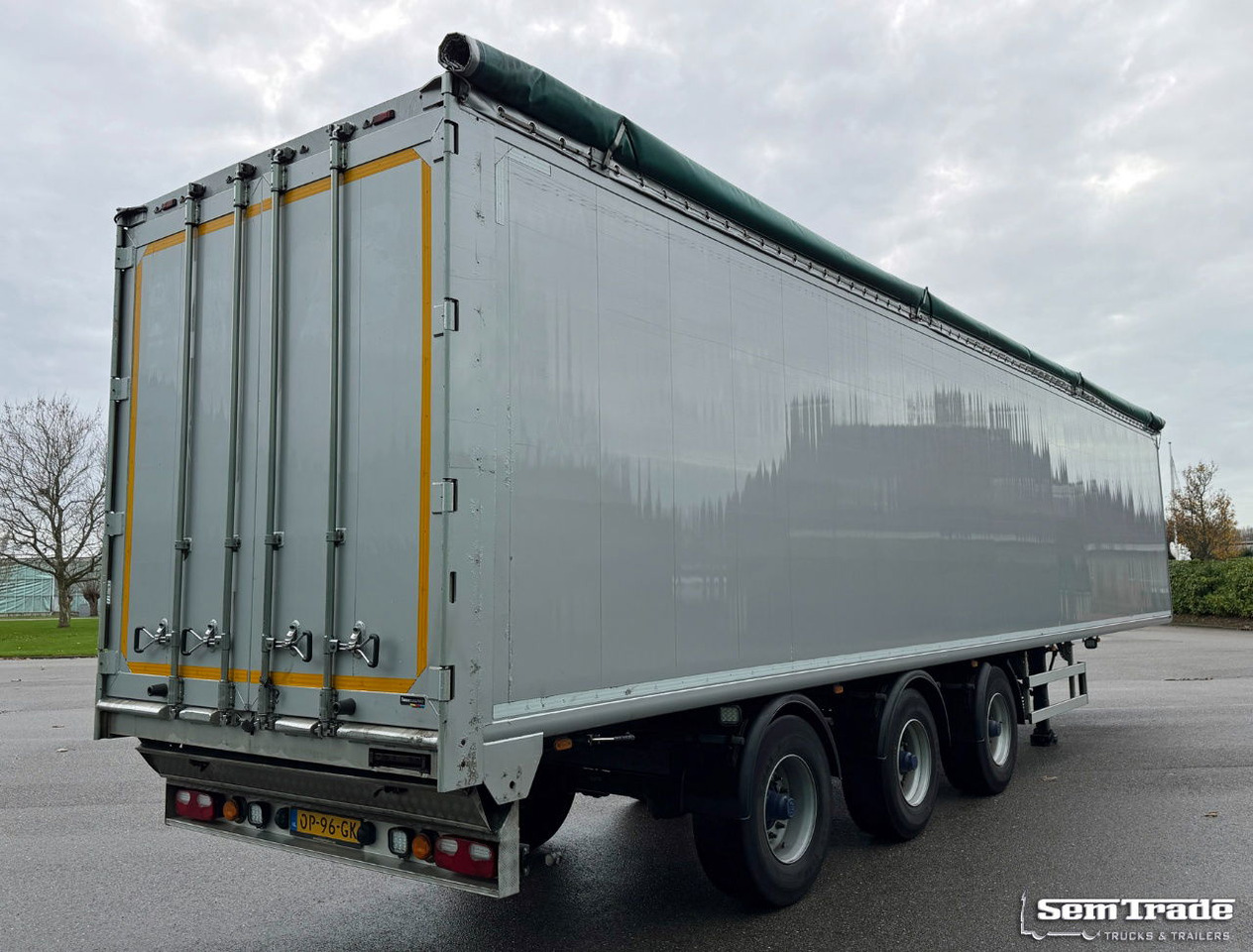 Kraker CF-X2 Walking Floor 2X Steering Axle TOP Condition Holland-Trailer - Walking floor semi-trailer: picture 5 Kraker CF-X2 Walking Floor 2X Steering Axle TOP Condition Holland-Trailer - Walking floor semi-trailer: picture 5