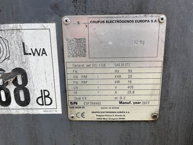 Atlas-Copco QAS 20 - Generator set: picture 2 Atlas-Copco QAS 20 - Generator set: picture 2