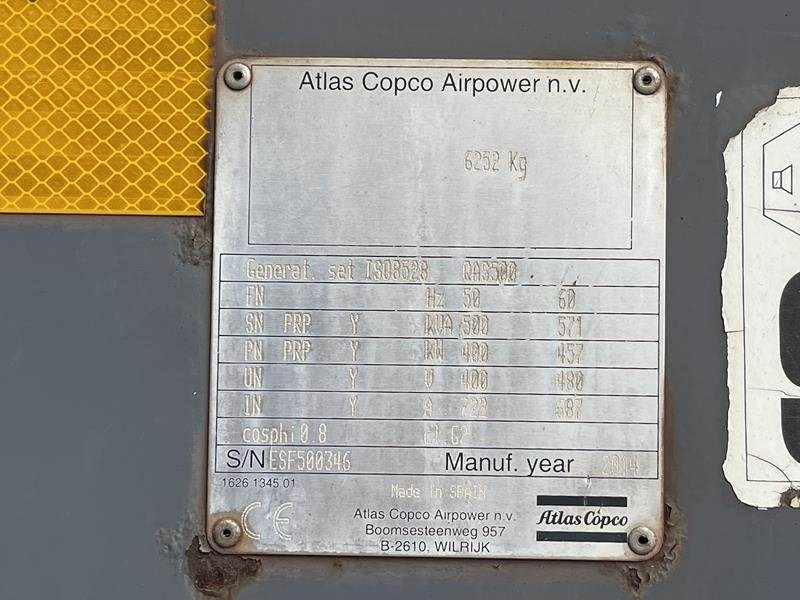 Atlas-Copco QAS 500 VD - Generator set: picture 2 Atlas-Copco QAS 500 VD - Generator set: picture 2