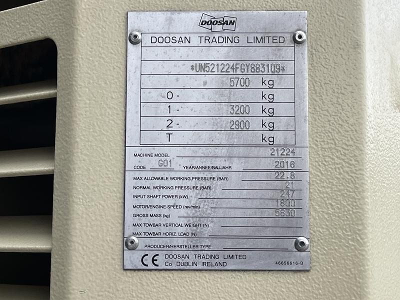 Doosan 21 / 224 - N - Air compressor: picture 5 Doosan 21 / 224 - N - Air compressor: picture 5