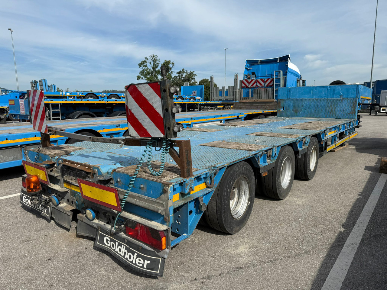 GOLDHOFER STZ-L3 - Low loader semi-trailer: picture 2 GOLDHOFER STZ-L3 - Low loader semi-trailer: picture 2