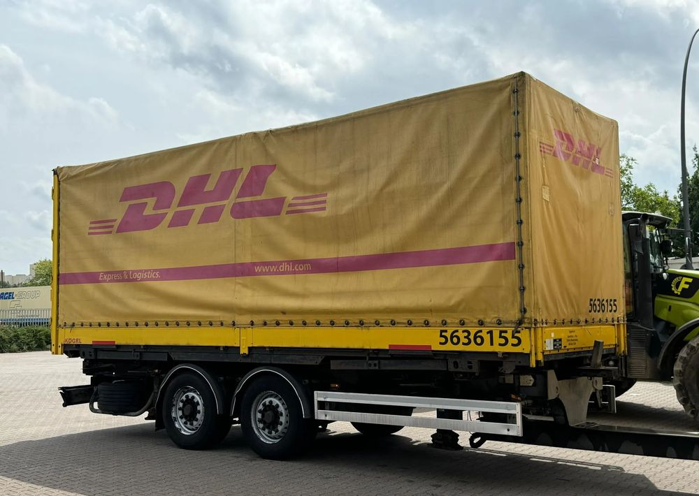 Curtainside swap body Kögel Zabudowa 7,45m 18 palet burtoplandeka: picture 7