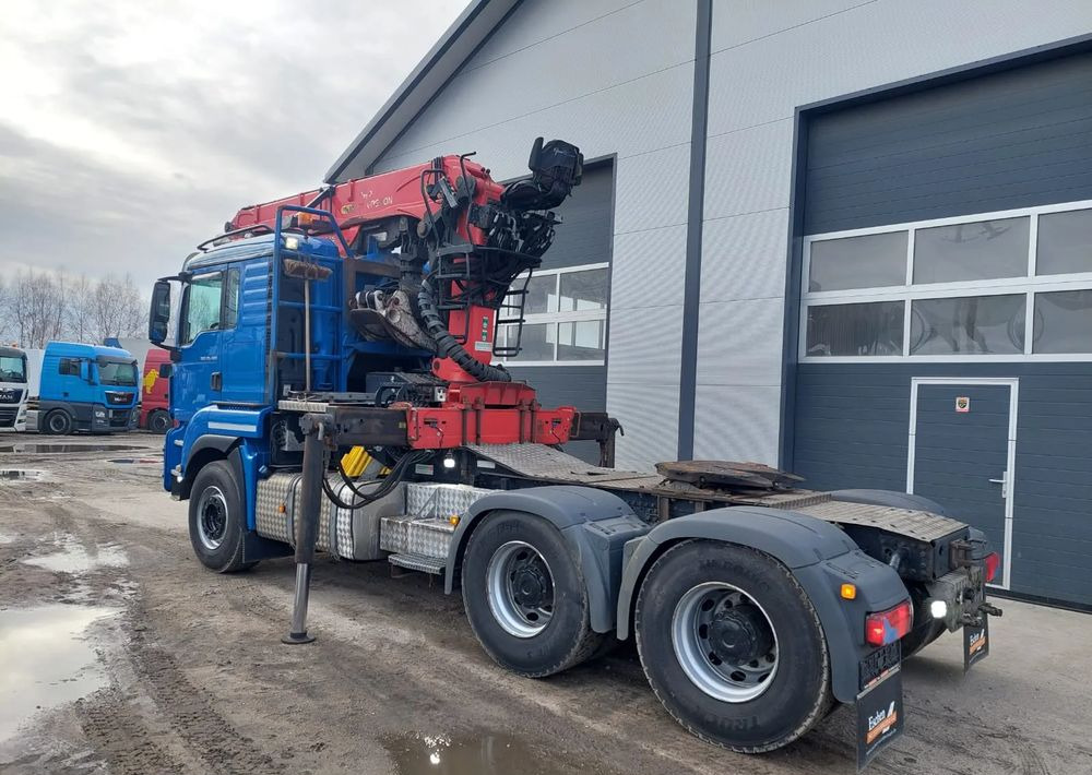 MAN TGS 26-480 6x4 do drewna PALFINGER Epsilon S 270L83 - Tractor unit: picture 2 MAN TGS 26-480 6x4 do drewna PALFINGER Epsilon S 270L83 - Tractor unit: picture 2