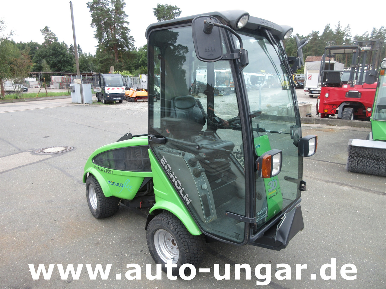 Egholm 2200 T Moduloflex 4x4 Knicklenkung Baujahr 2009 Daihatsu DM950 Diesel - Municipal tractor: picture 1 Egholm 2200 T Moduloflex 4x4 Knicklenkung Baujahr 2009 Daihatsu DM950 Diesel - Municipal tractor: picture 1