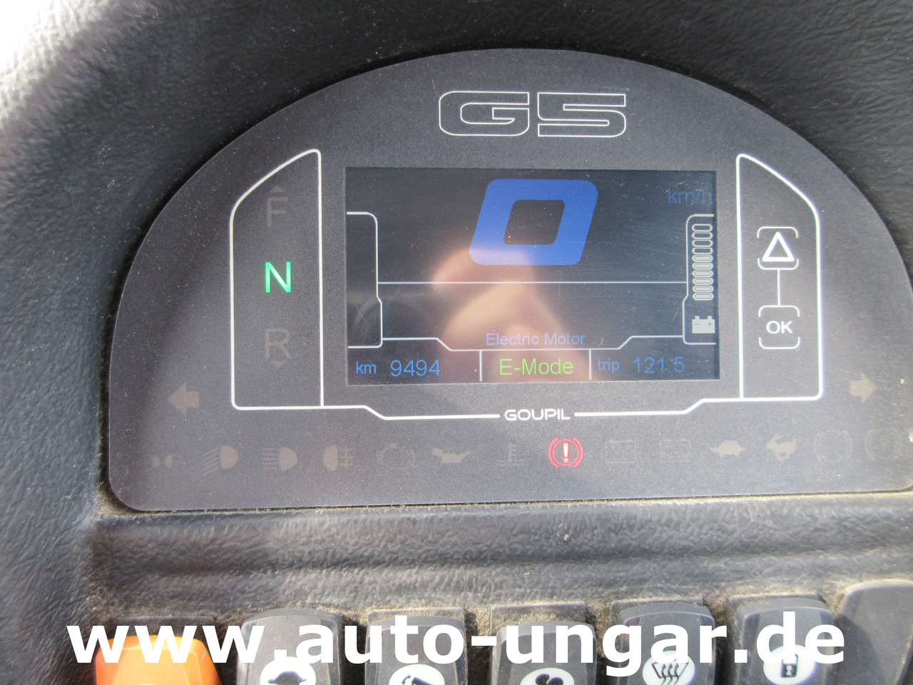 Electric utility vehicle GOUPIL G5 E  Kipper Unfall- und Getriebeschaden Elektrofahrzeug Bj 2014: picture 23