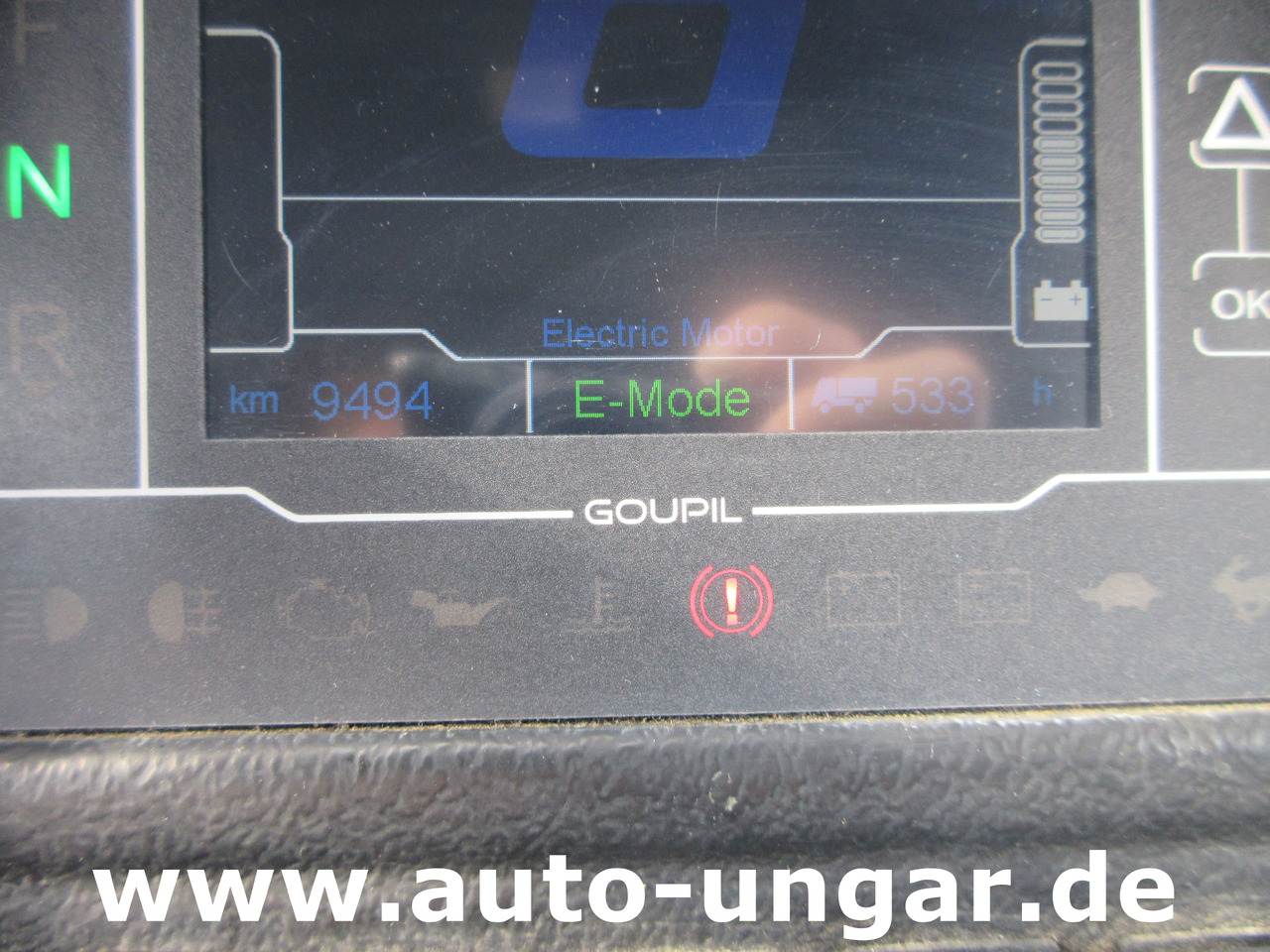 Electric utility vehicle GOUPIL G5 E  Kipper Unfall- und Getriebeschaden Elektrofahrzeug Bj 2014: picture 24
