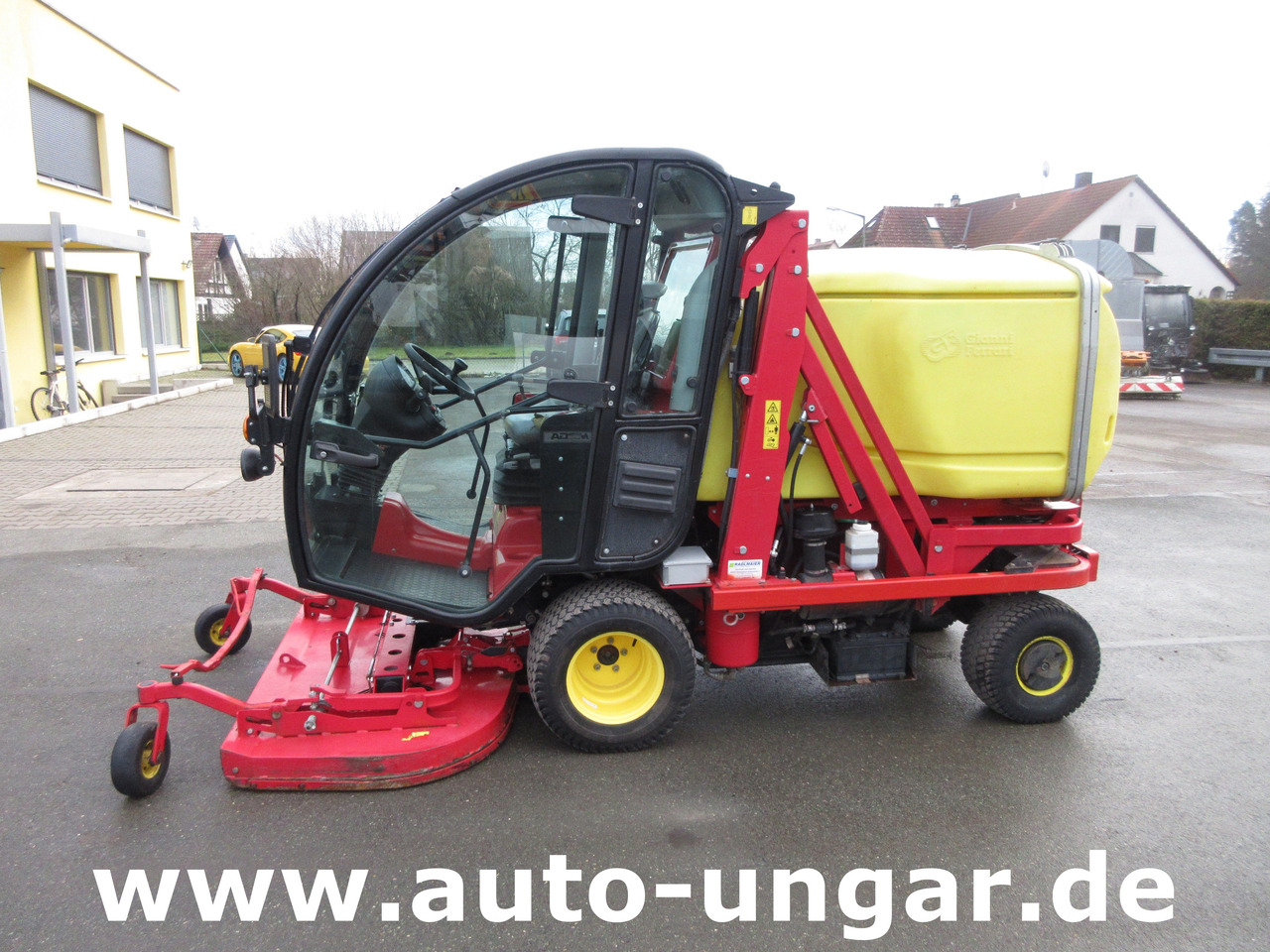 Gianni Ferrari Turbo 4 T Cruiser Großflächenmäher 4x4 mit Hochentleerung Bj. 2015 - Municipal tractor: picture 4 Gianni Ferrari Turbo 4 T Cruiser Großflächenmäher 4x4 mit Hochentleerung Bj. 2015 - Municipal tractor: picture 4