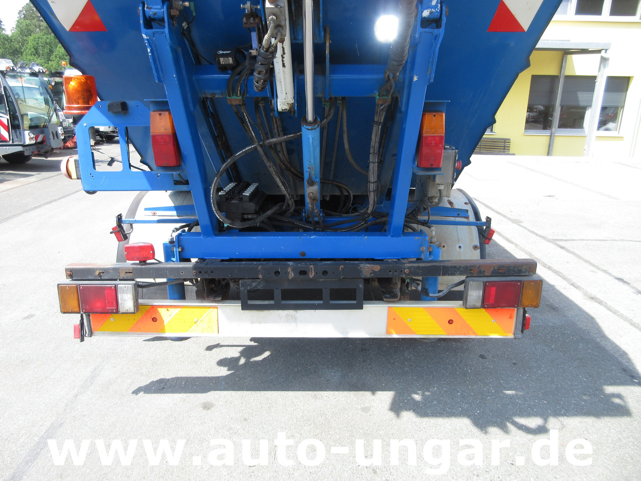 Garbage truck ISUZU NQR Smoother Q75 Y07 Müllwagen 8m³ TECNO 7.500kg Kipper Presse Lifter: picture 28