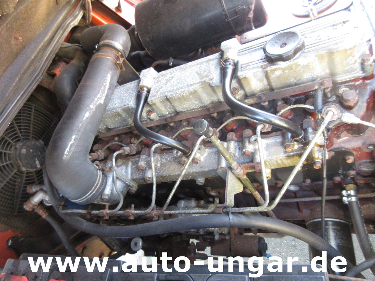 Diesel forklift Nissan F04D 400 Diesel Gabelstapler 4.000kg Motorschaden Bj. 2002: picture 17