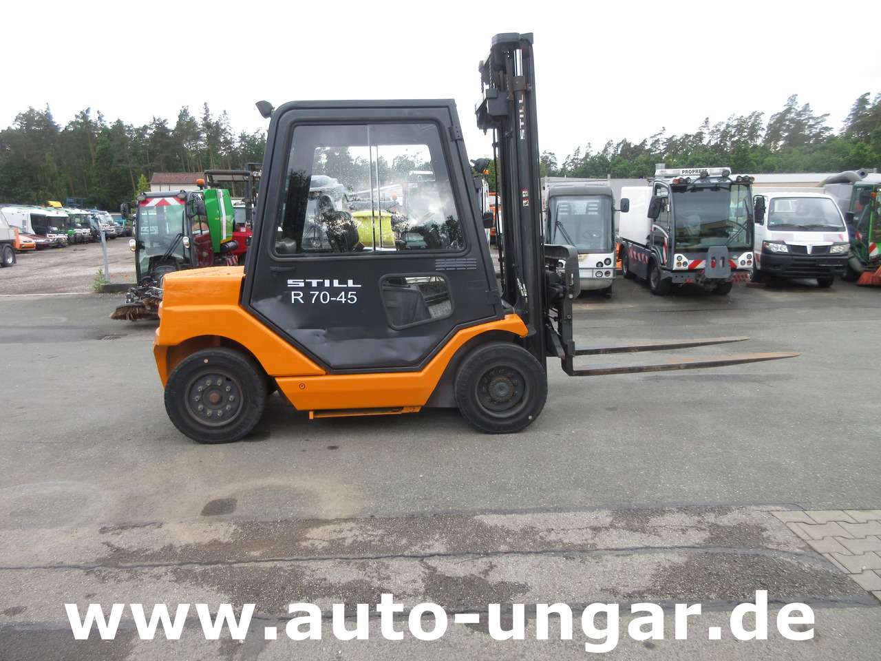 Still R70-45 Diesel Gabelstapler 4.500kg Hub Zinkenverstellung Seitenschieber - Diesel forklift: picture 5 Still R70-45 Diesel Gabelstapler 4.500kg Hub Zinkenverstellung Seitenschieber - Diesel forklift: picture 5