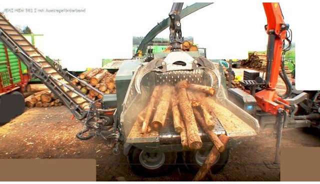 Jenz HEM 582Z +Palfinger Epsilon M70F +tandem 19.5t(docs MACHINE) - Wood chipper: picture 4 Jenz HEM 582Z +Palfinger Epsilon M70F +tandem 19.5t(docs MACHINE) - Wood chipper: picture 4