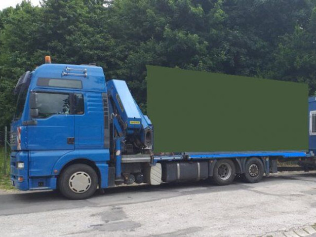 MAN 6x2 TGA 480 BDF +1m +16m crane - Dropside/ Flatbed truck, Crane truck: picture 5 MAN 6x2 TGA 480 BDF +1m +16m crane - Dropside/ Flatbed truck, Crane truck: picture 5