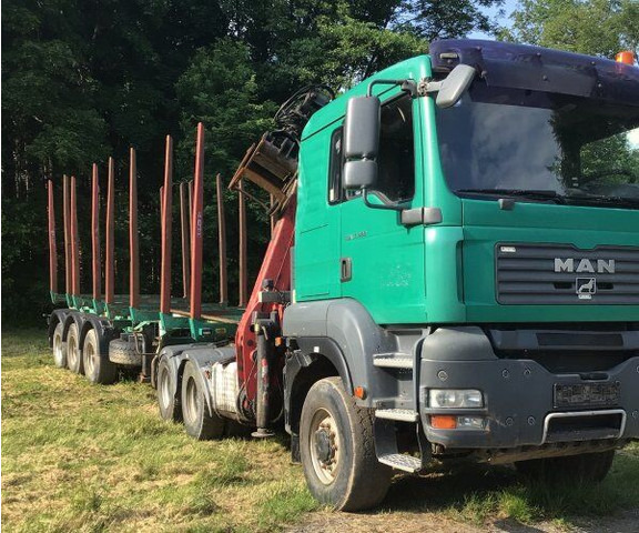 MAN TGA 33.480 - Timber truck, Crane truck: picture 1 MAN TGA 33.480 - Timber truck, Crane truck: picture 1