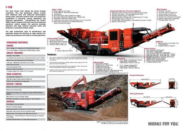 TEREX-FINLAY I-140 - Impact crusher: picture 3 TEREX-FINLAY I-140 - Impact crusher: picture 3