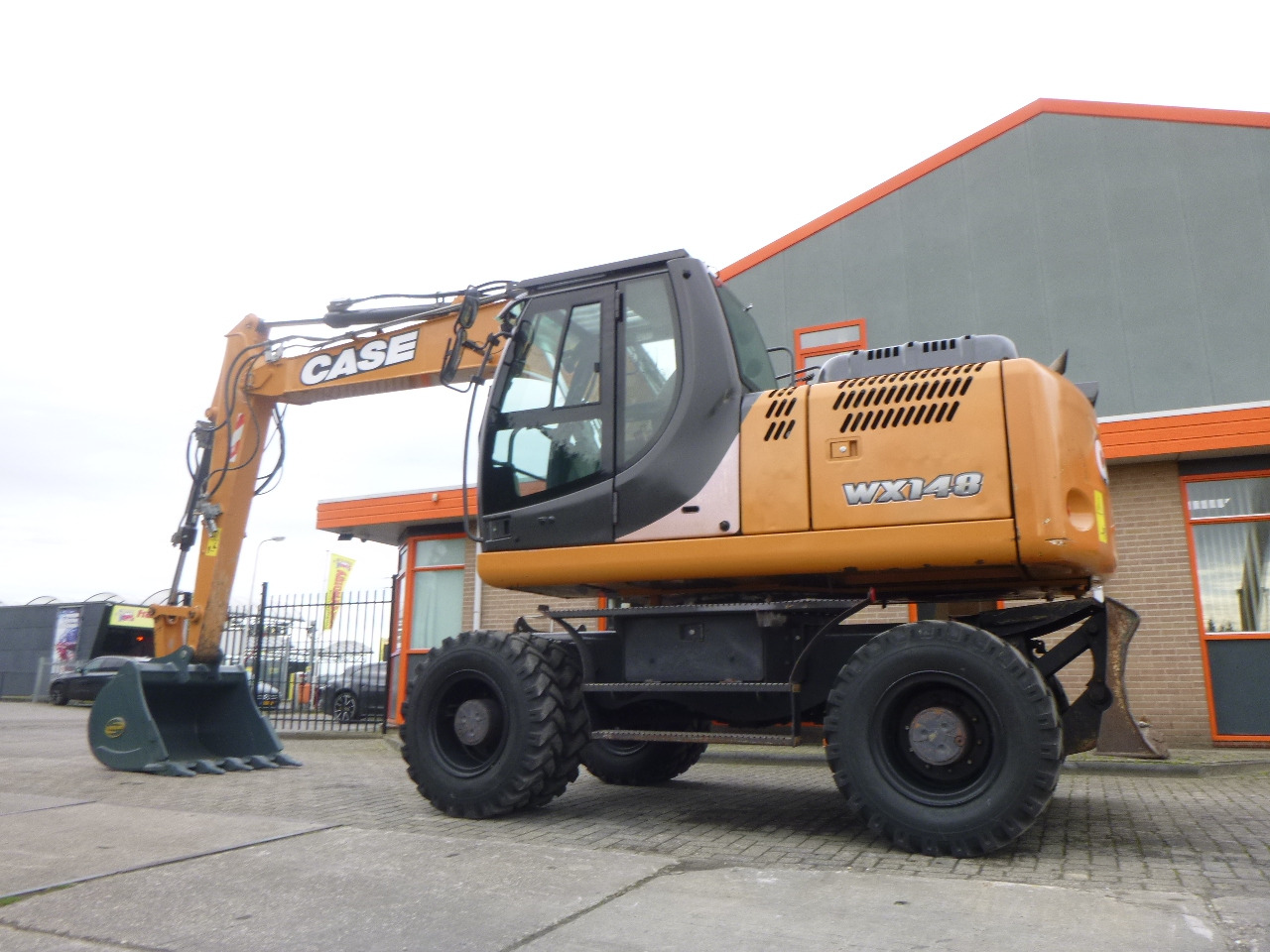 CASE WX148 - Wheel excavator: picture 2 CASE WX148 - Wheel excavator: picture 2