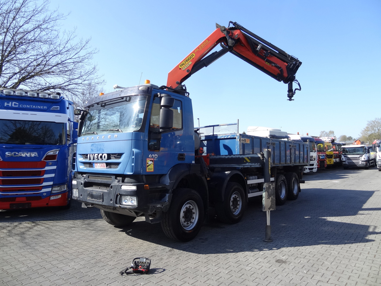 Tipper, Crane truck Iveco Trakker AD340T41 8X4 Kipper Kran Palfinger 23002: picture 7 Tipper, Crane truck Iveco Trakker AD340T41 8X4 Kipper Kran Palfinger 23002: picture 7