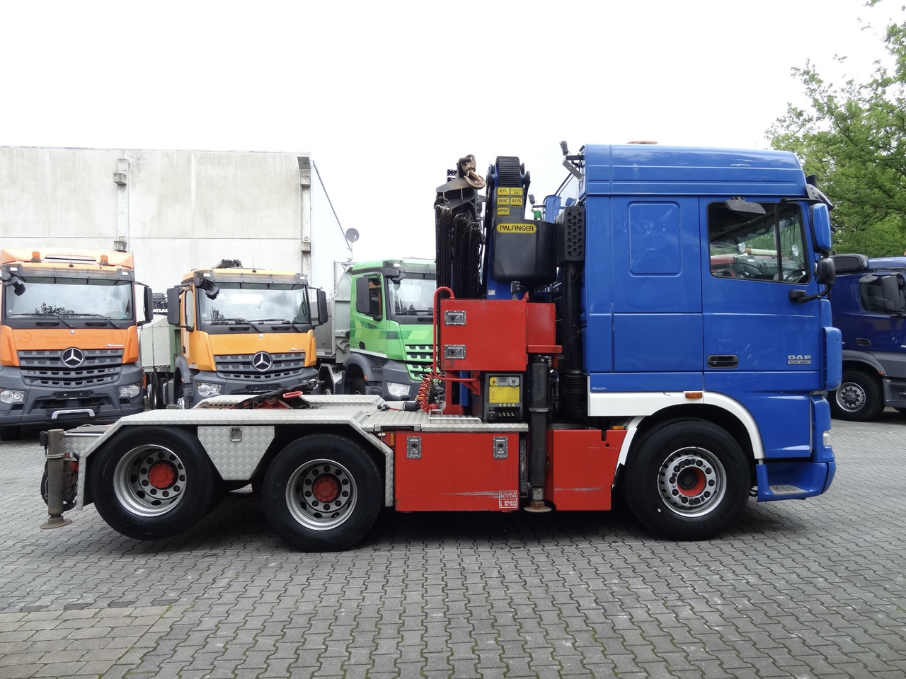 Tractor unit Daf XF105 460 6X2 Kran Palfinger 34002: picture 13