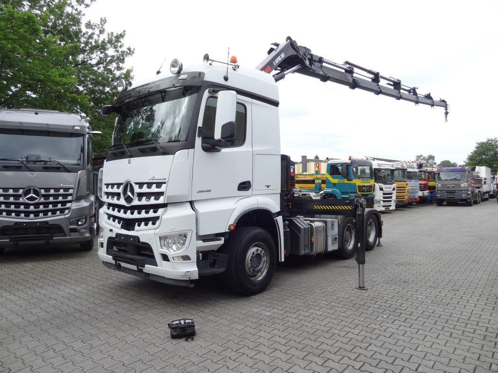 Mercedes-Benz Arocs 2648 LS 6X4 Kran Hiab X-HiPro 302 - Tractor unit: picture 1 Mercedes-Benz Arocs 2648 LS 6X4 Kran Hiab X-HiPro 302 - Tractor unit: picture 1