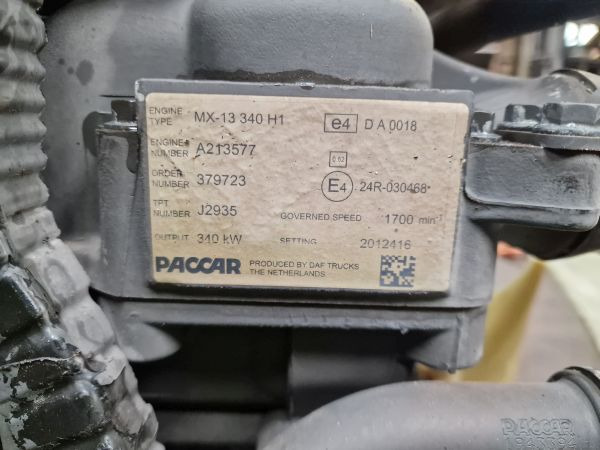 DAF MX-13 340 H1 Engine (Truck) - Engine for Truck: picture 2 DAF MX-13 340 H1 Engine (Truck) - Engine for Truck: picture 2