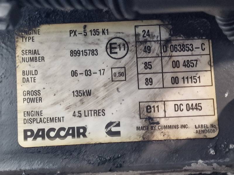 Engine for Truck DAF PX-5 135 K1 Engine (Truck): picture 11
