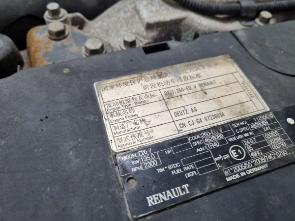 Renault DXI7 260-EUV Engine (Truck) - Engine for Truck: picture 2 Renault DXI7 260-EUV Engine (Truck) - Engine for Truck: picture 2